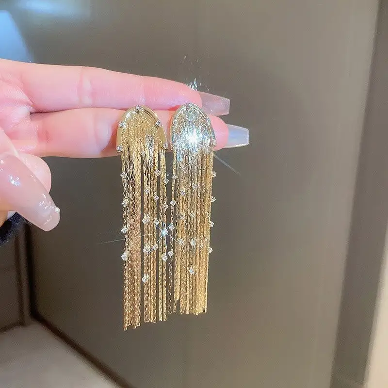 Geometric Metal Statement Earrings