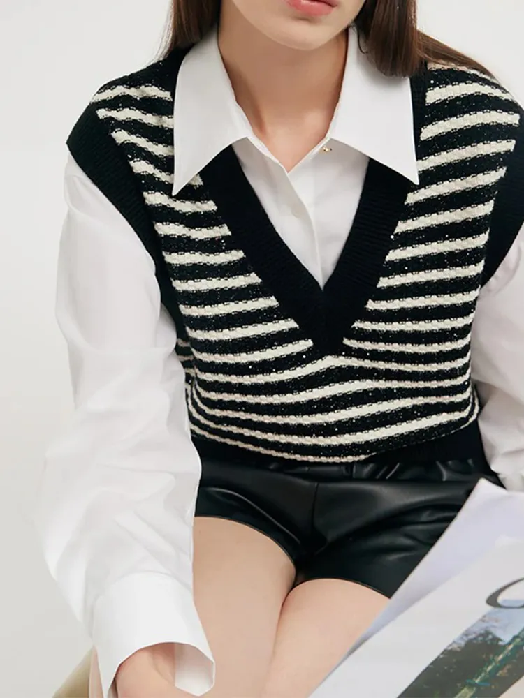 Fine Wool Knitted Women's Sweaters