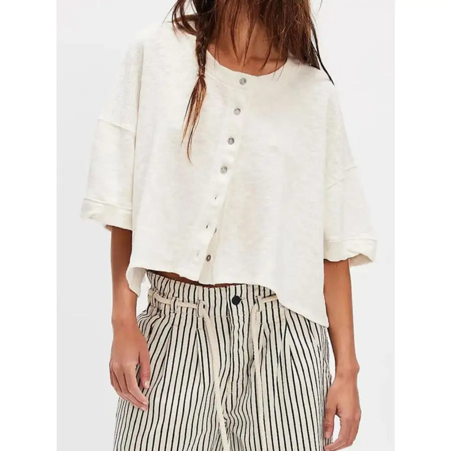 Button Down Half Sleeve Shirt
