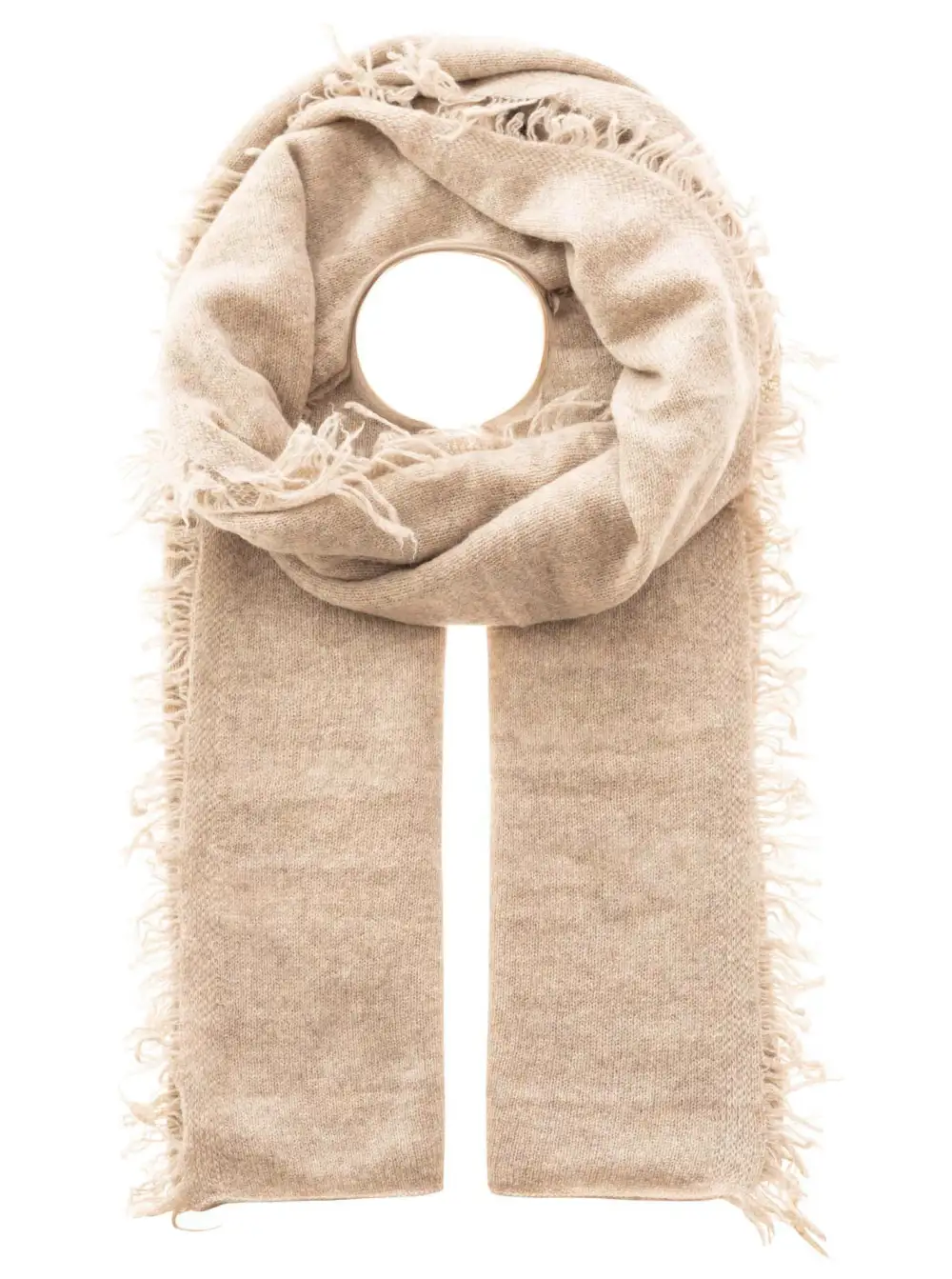 Soft Textured Cashmere Heart Pattern Fashion Scarf