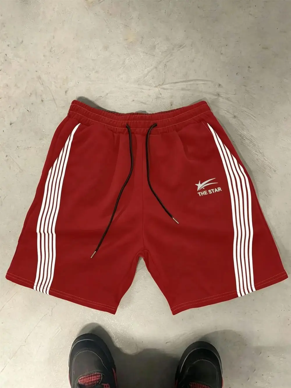 Men's Letter Graphic Track Short Streetwear