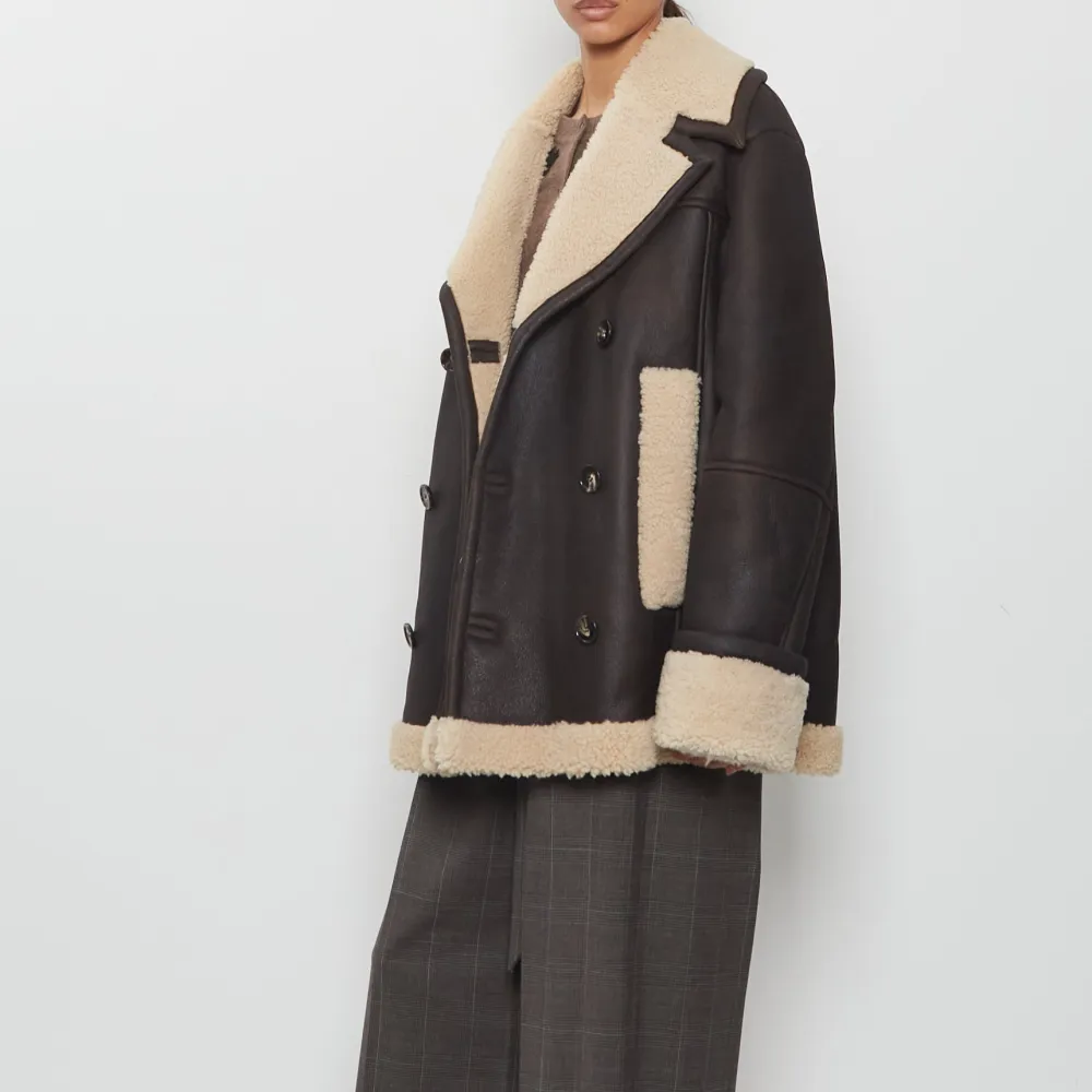 Women's Oversized Double Breasted Jacket