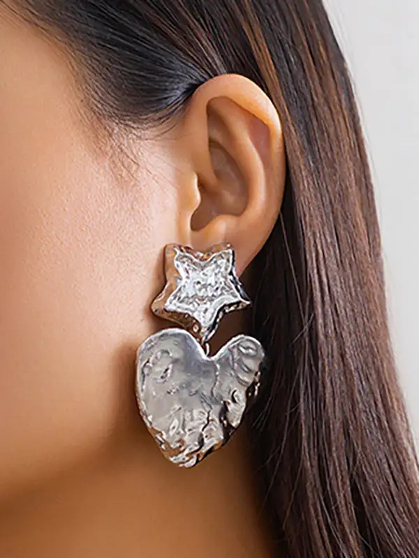 Minimal Geometric Accent Earrings