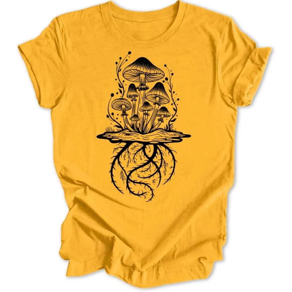Mushroom Roots Unisex T-Shirt