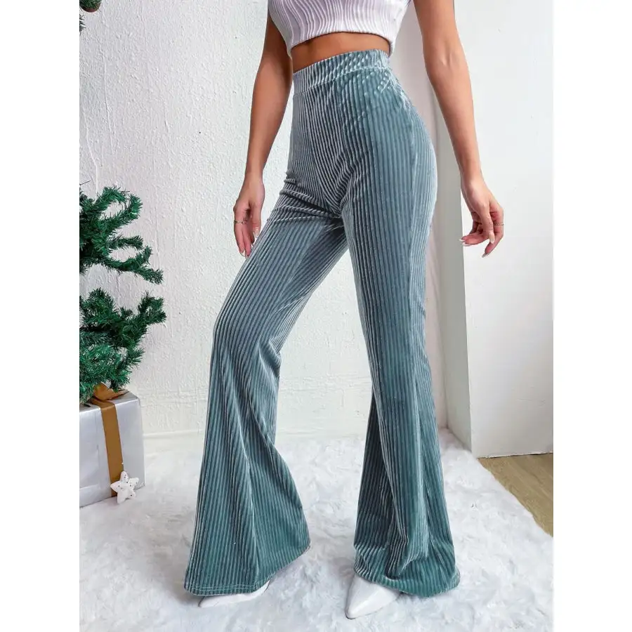 Classic High Waist Flare Pants