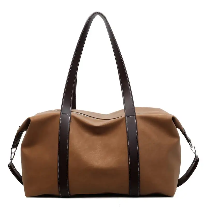 Vintage Aesthetic: Classic Suede Retro-Style Shoulder Bag