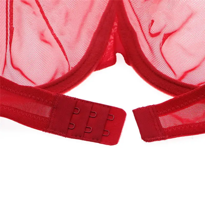 Mesh Bra with Adjustable Straps