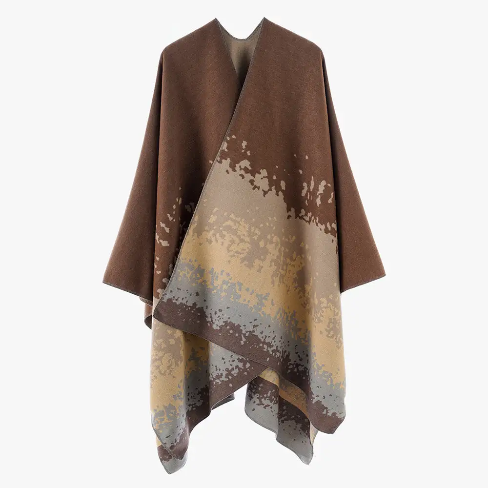 Jacquard Abstract Oversized Stole Scarf
