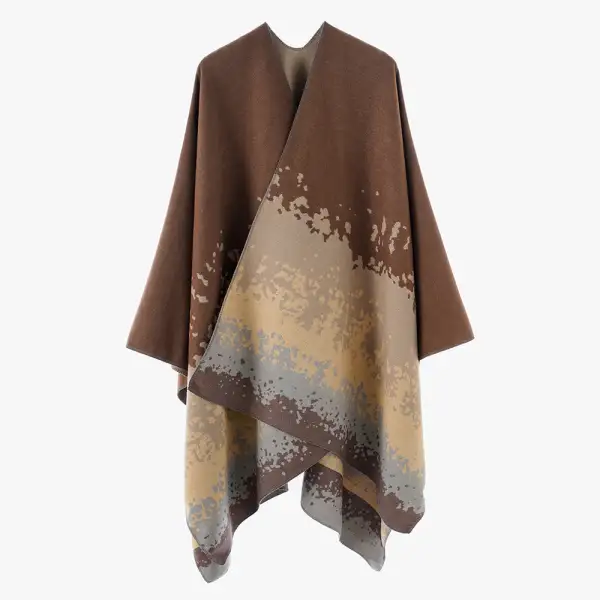 Jacquard Abstract Oversized Stole Scarf