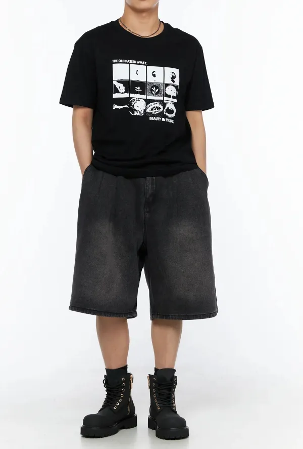 Men's Loose-Fit Graphic Tee