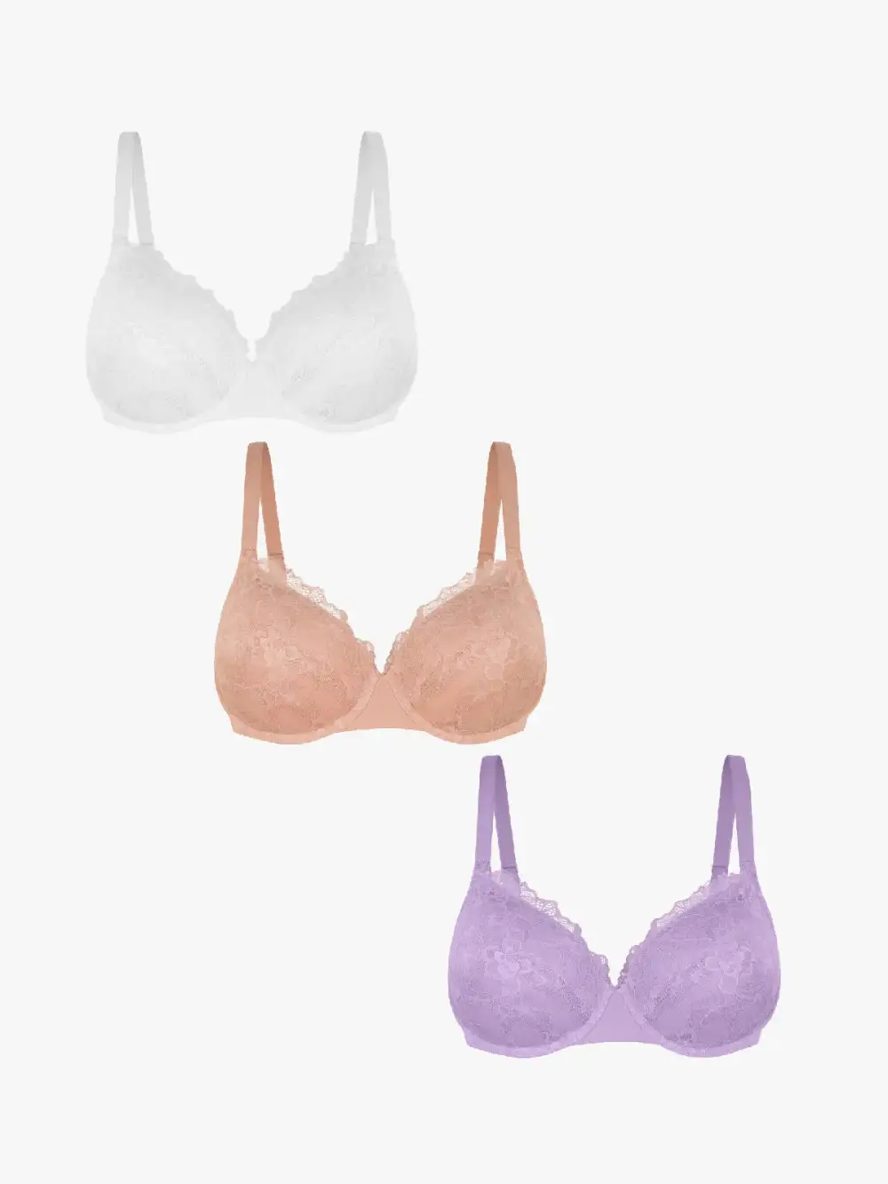 Lace Full Underwire Comfort Bra