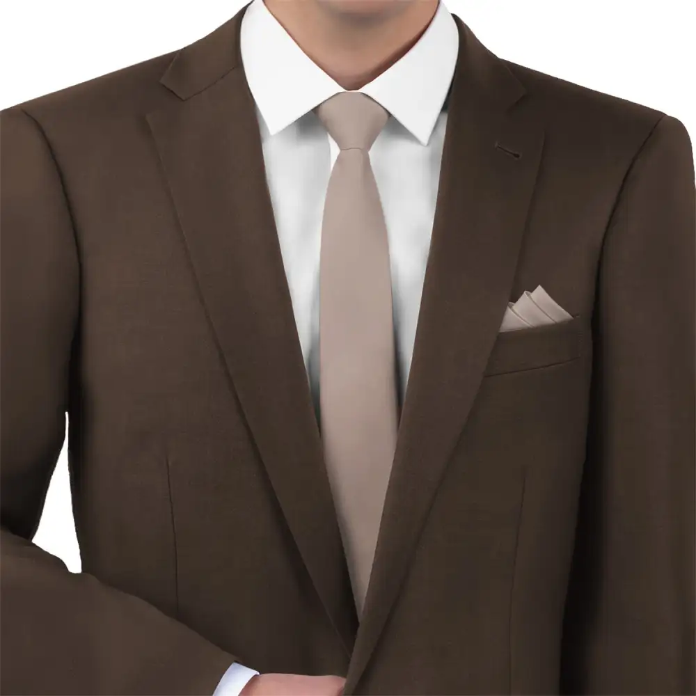 Artful Solid Statement Necktie