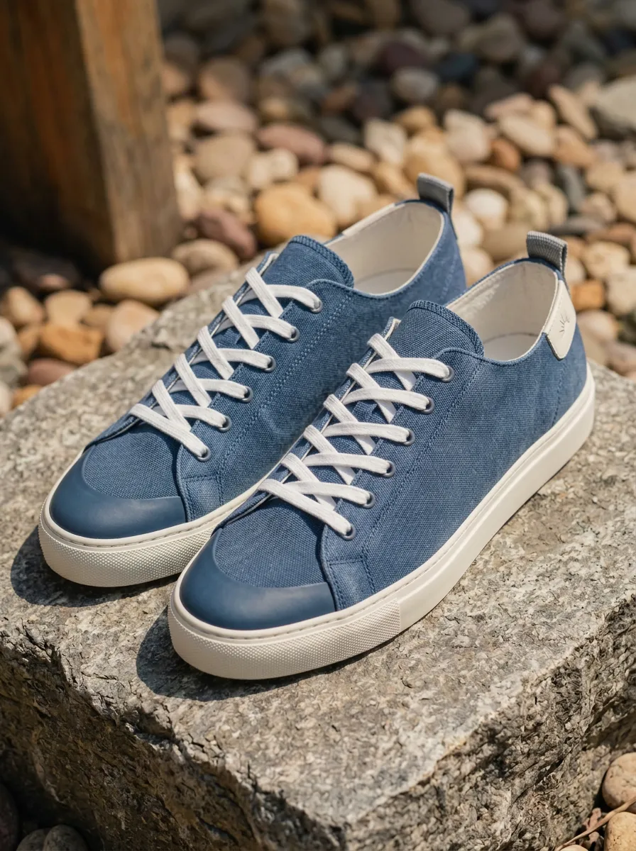 Toe Cap Tie Dye Canvas Sneakers
