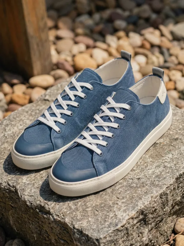 Toe Cap Tie Dye Canvas Sneakers