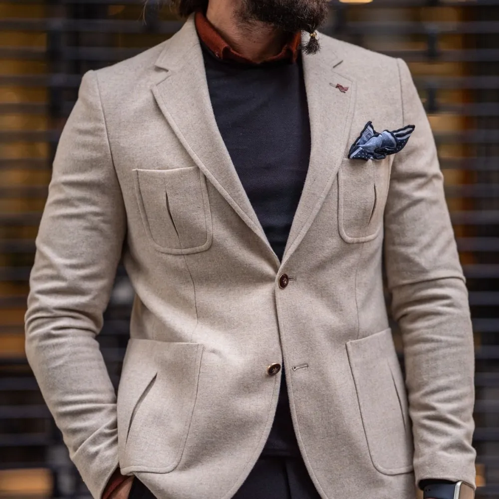 Timeless Slim Fit Refined Tailored Coat