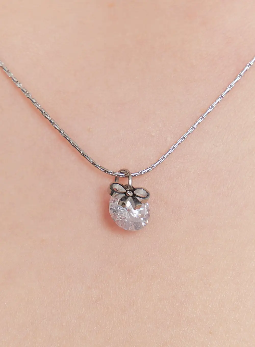 Stainless-Steel Refined Necklace