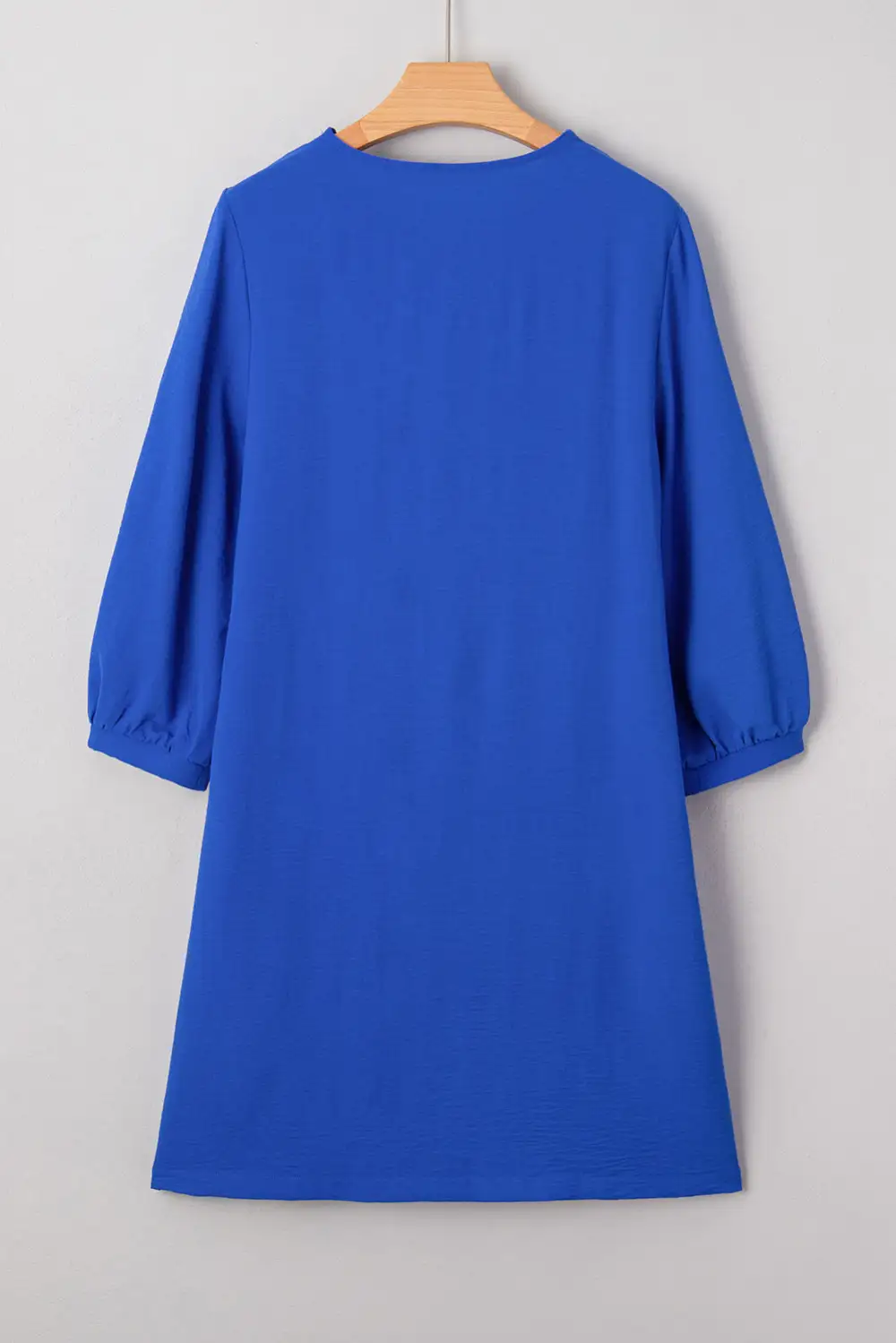 V-Neck Shift Mini Dress
