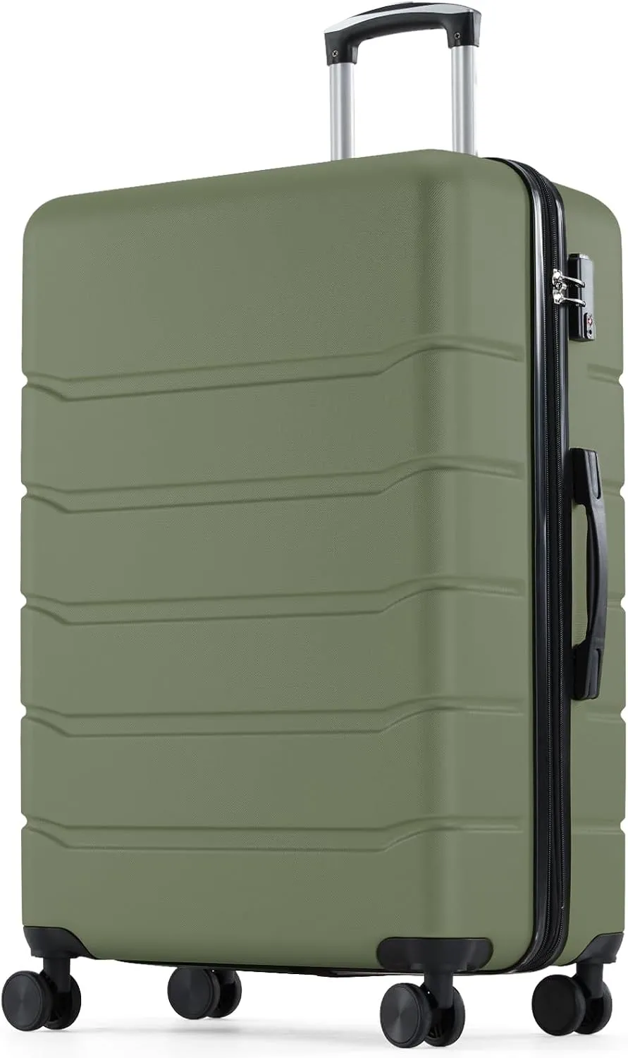 Expandable Hardshell Suitcase with Dual Spinner Wheels