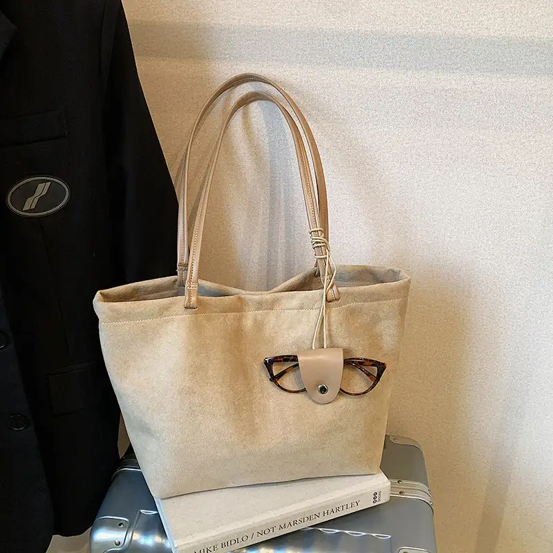 Suede Hobo Bag