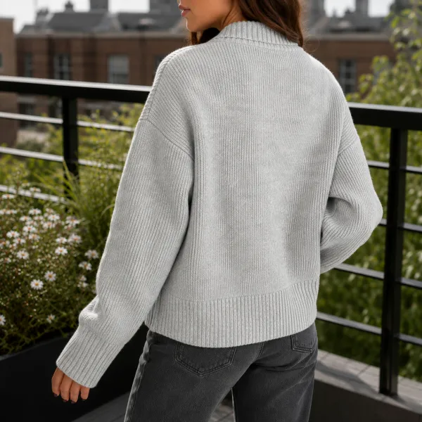 Ribbed Textured Cardigan