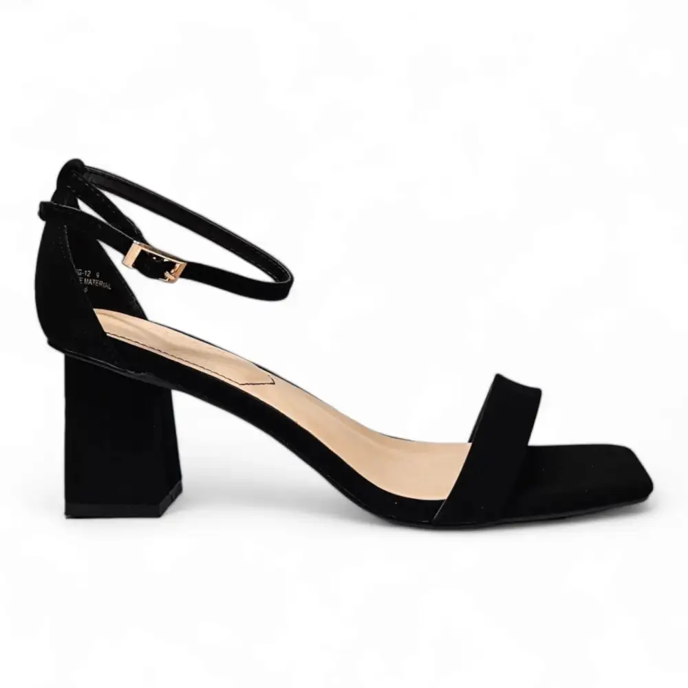 Lasting Square Toe Block Heel