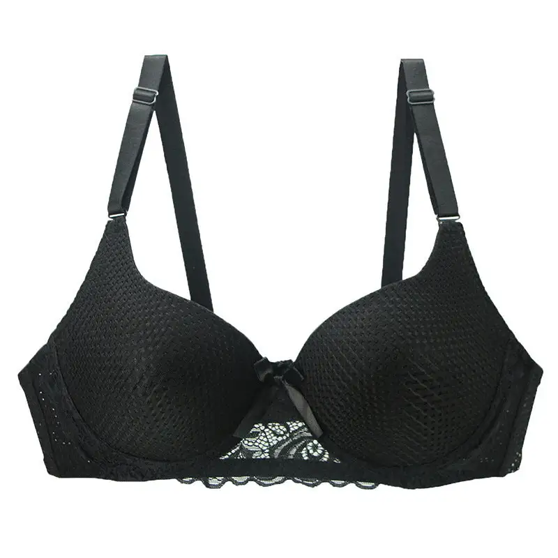 Non-Padded Full-Coverage Lace Minimizer Bra