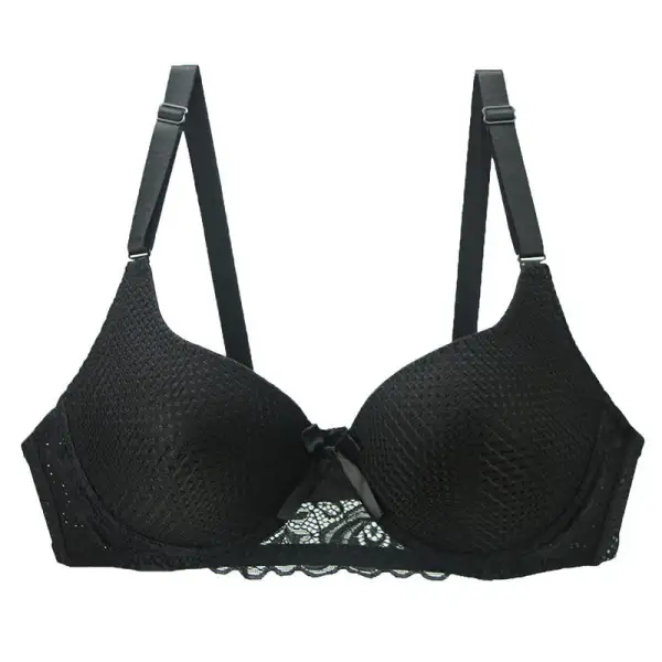 Non-Padded Full-Coverage Lace Minimizer Bra