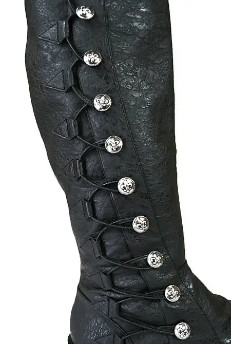 Men's Track Sole Faux Leather Everyday Boots