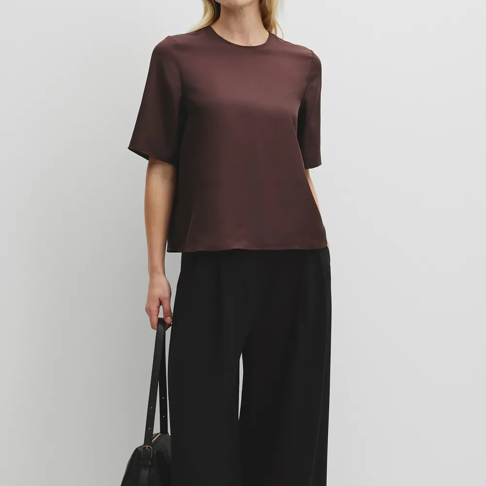 Women's Modern Silk T-Shirt