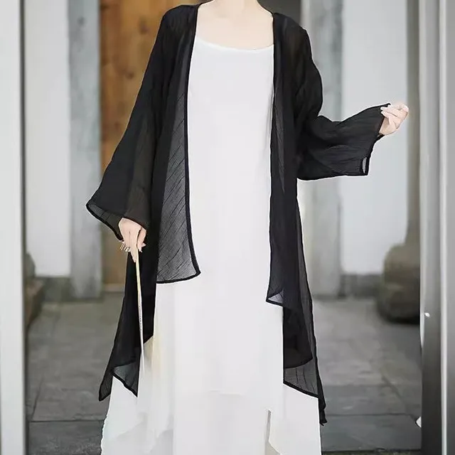 Women's Long-Sleeve Cardigan