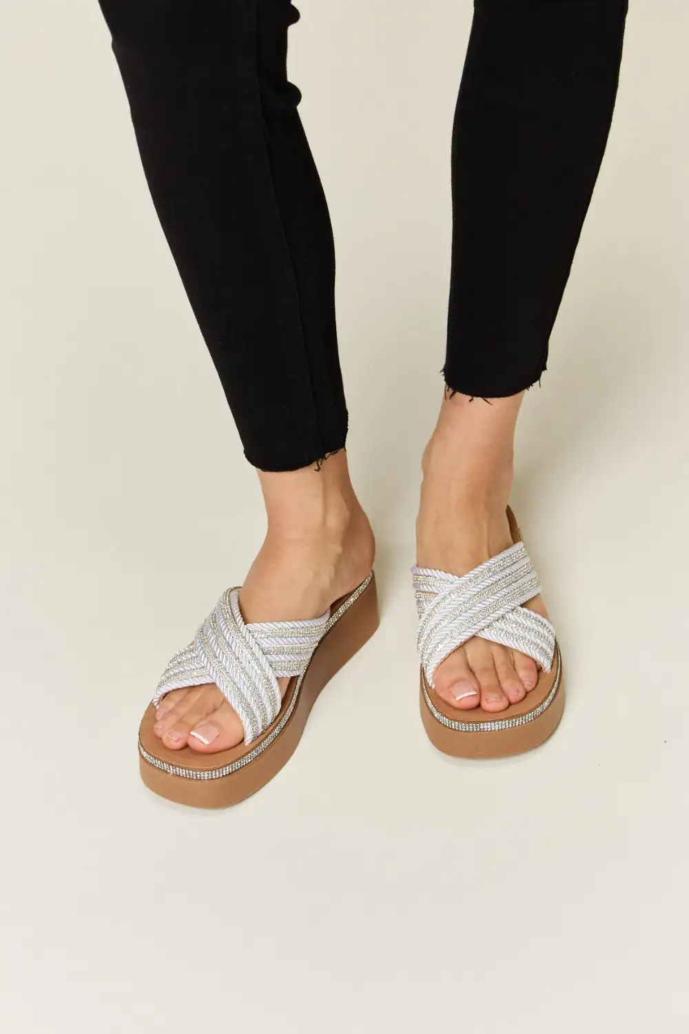 Wedge Platform Heeled Sandals