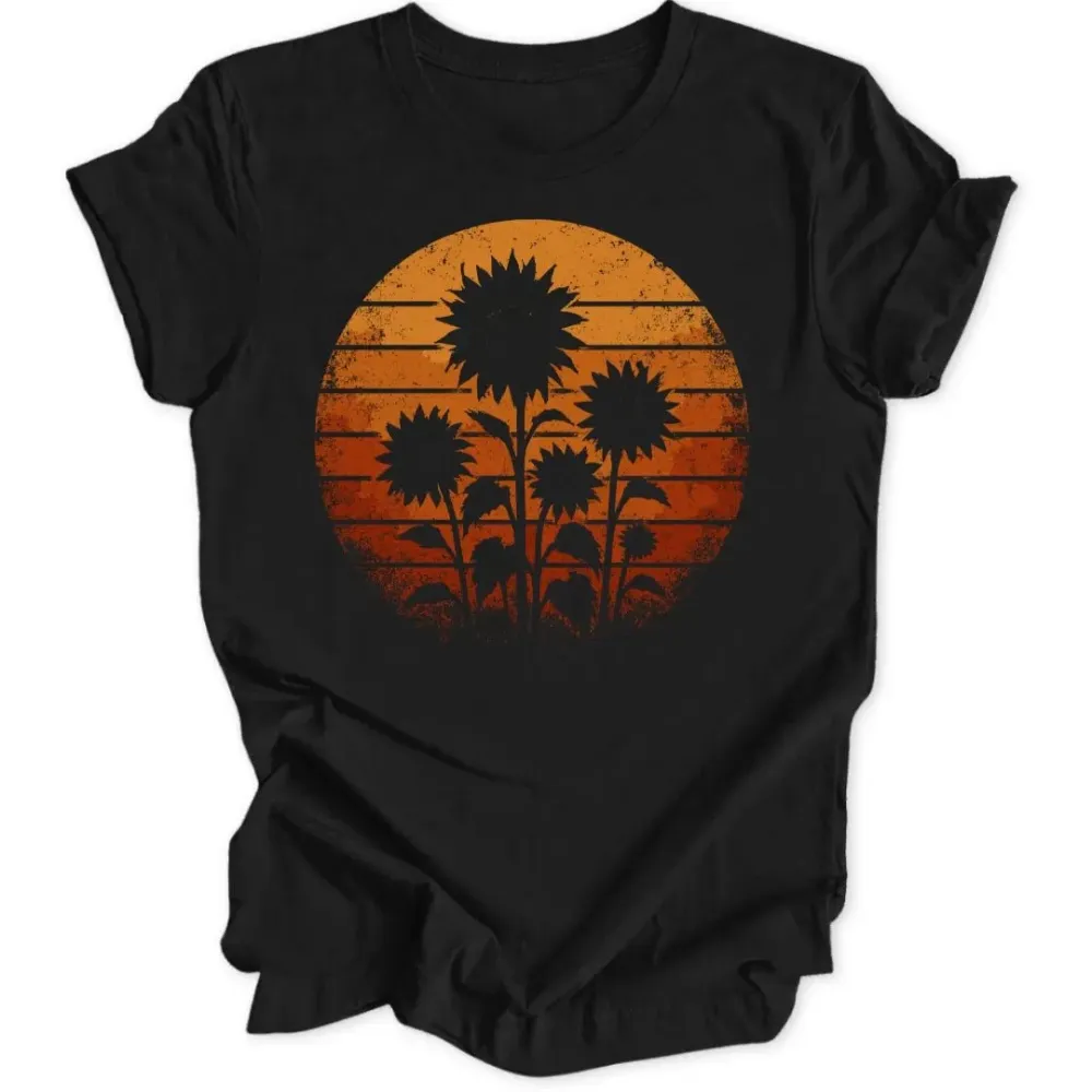 Sunflower Sunset Unisex T-Shirt