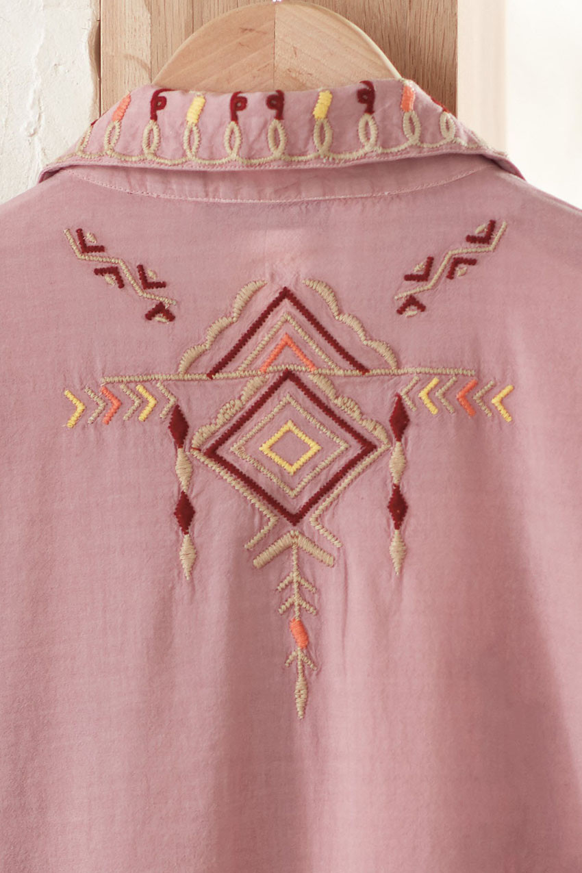 Santa Rosita Embroidered Shirt