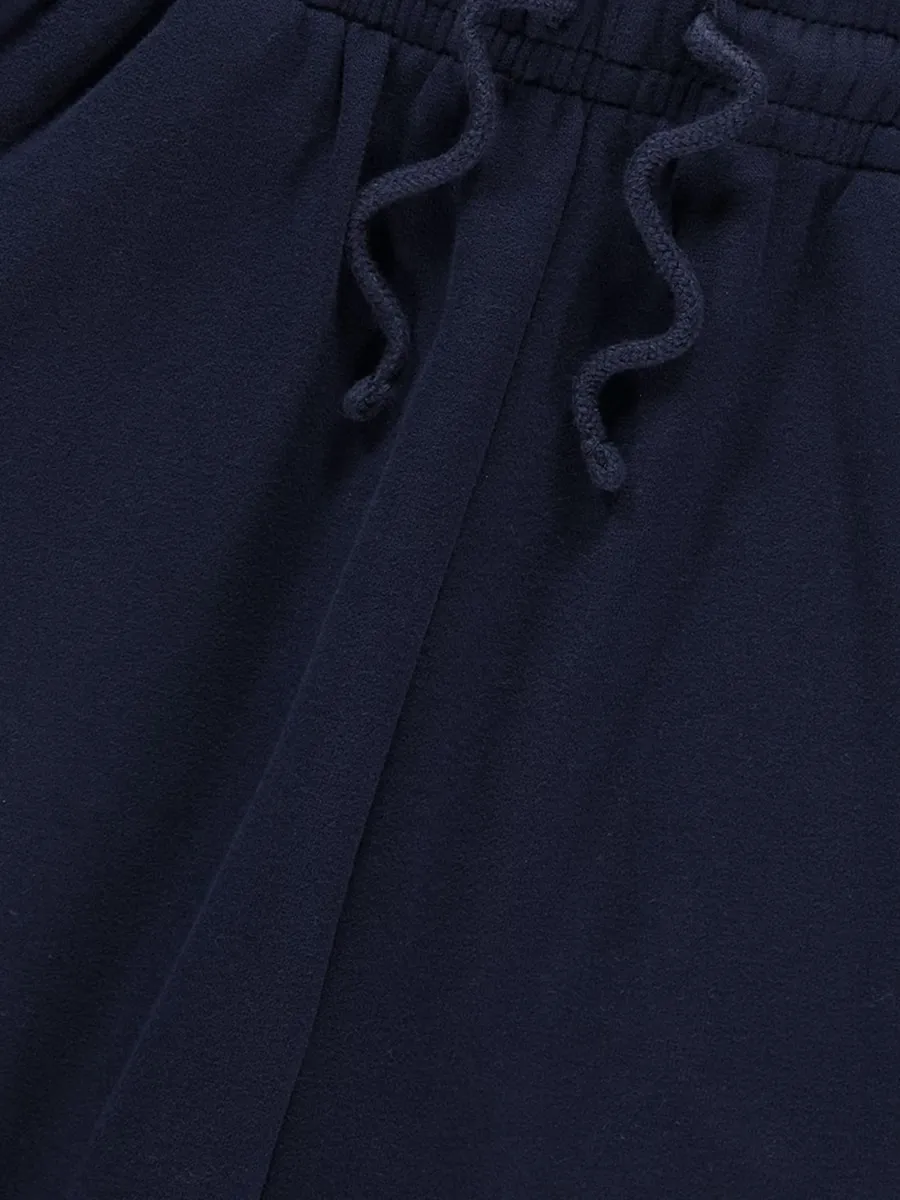 Navy Cuffed Joggers