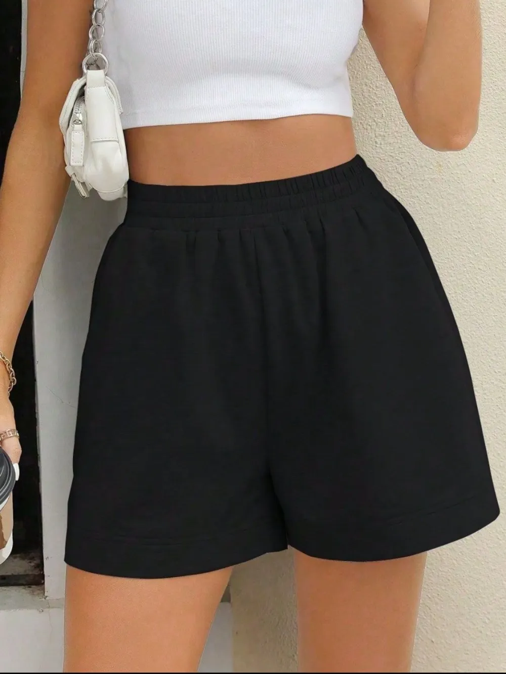 Everyday Elastic Waist Shorts