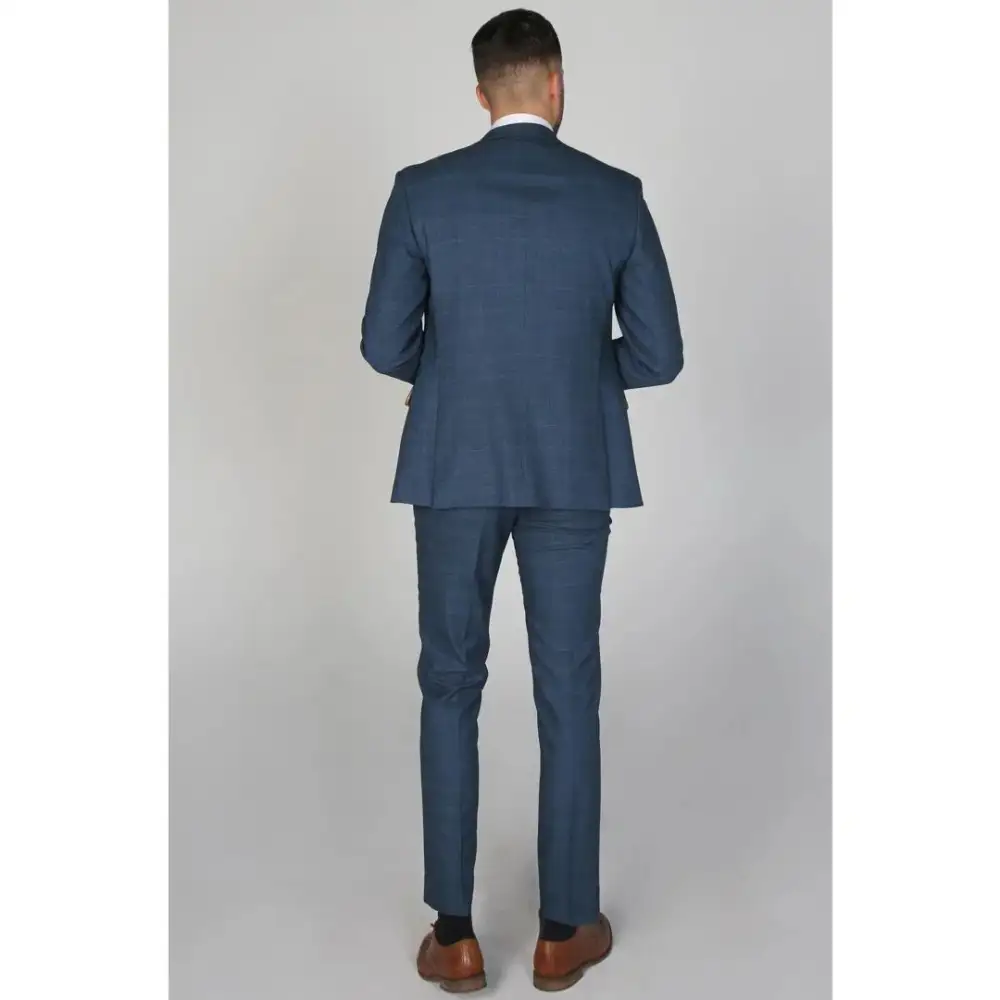 Viceroy Men S Blue Check Blazer