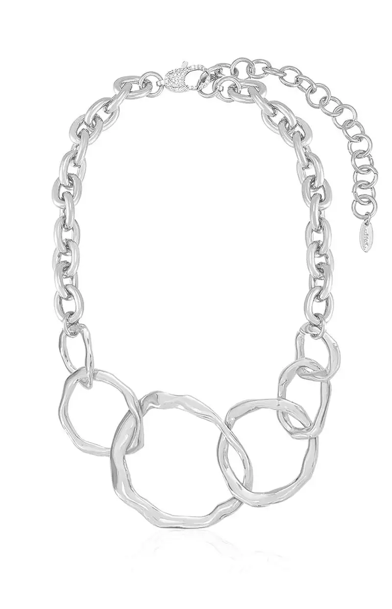 Ettika Interlocking Chain Necklace