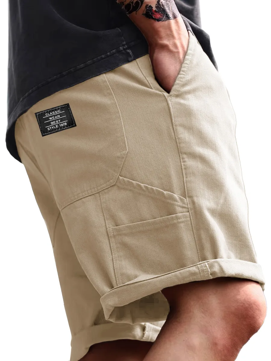 Comfort Fit Utility Pocket Shorts