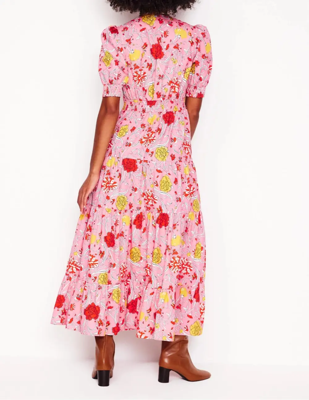 Bella Puff Sleeve Maxi Dress