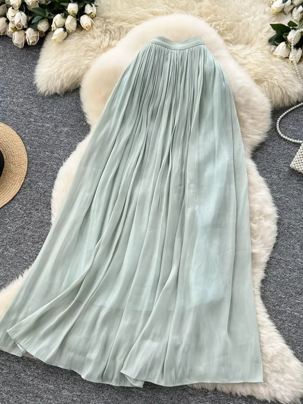 High Waist Maxi Skirt
