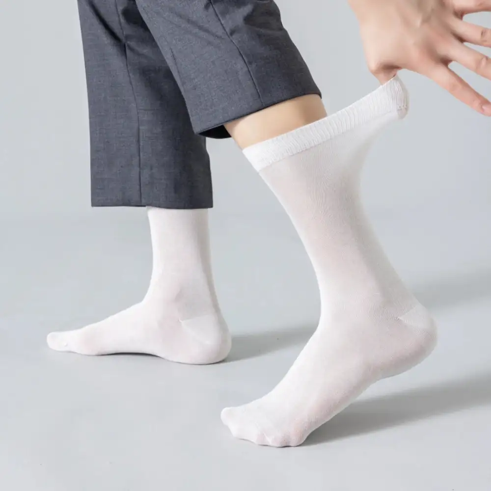 Silk Dress Crew Socks