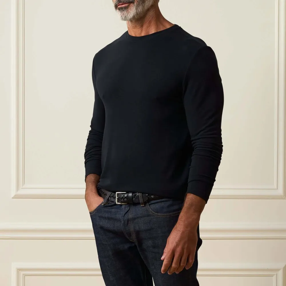 Men's Modern Regular Fit Relaxed Crewneck T-Shirt