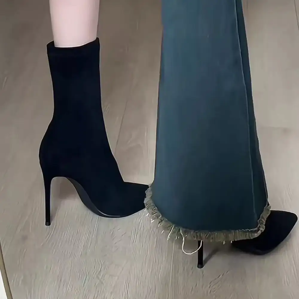 Classic Point Toe Stiletto Boots