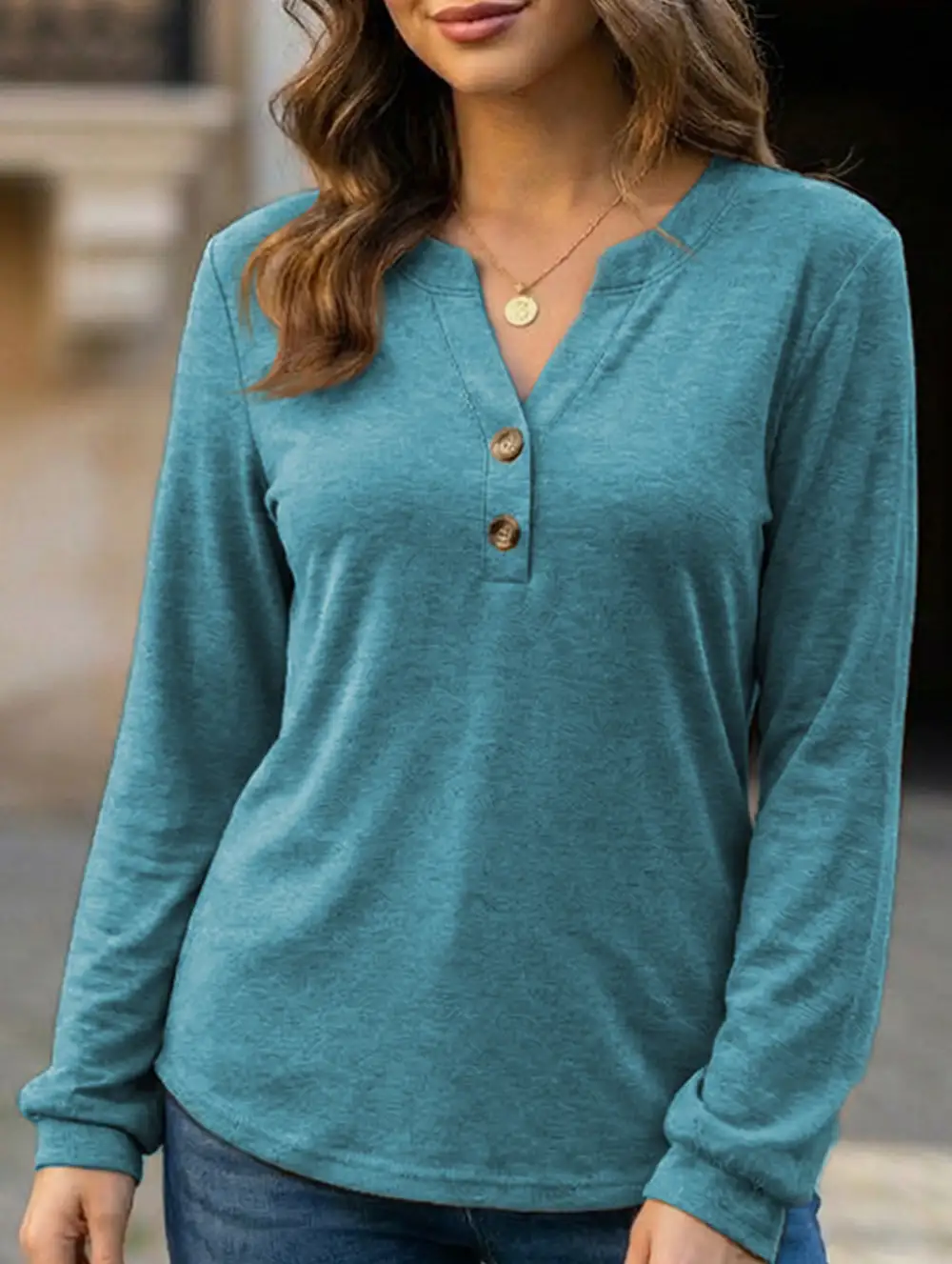 V Neck Top