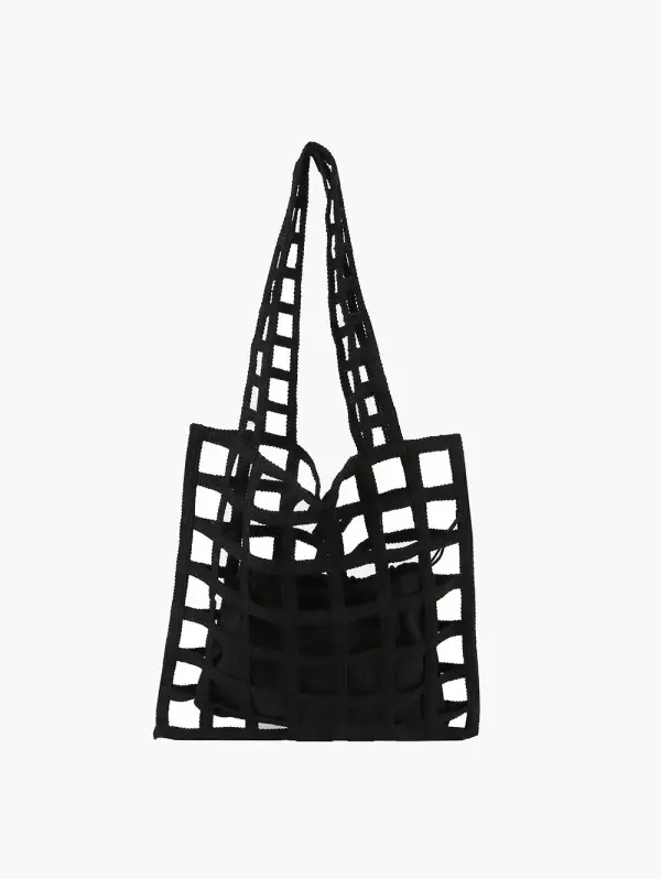 Woven Set Tote Bag