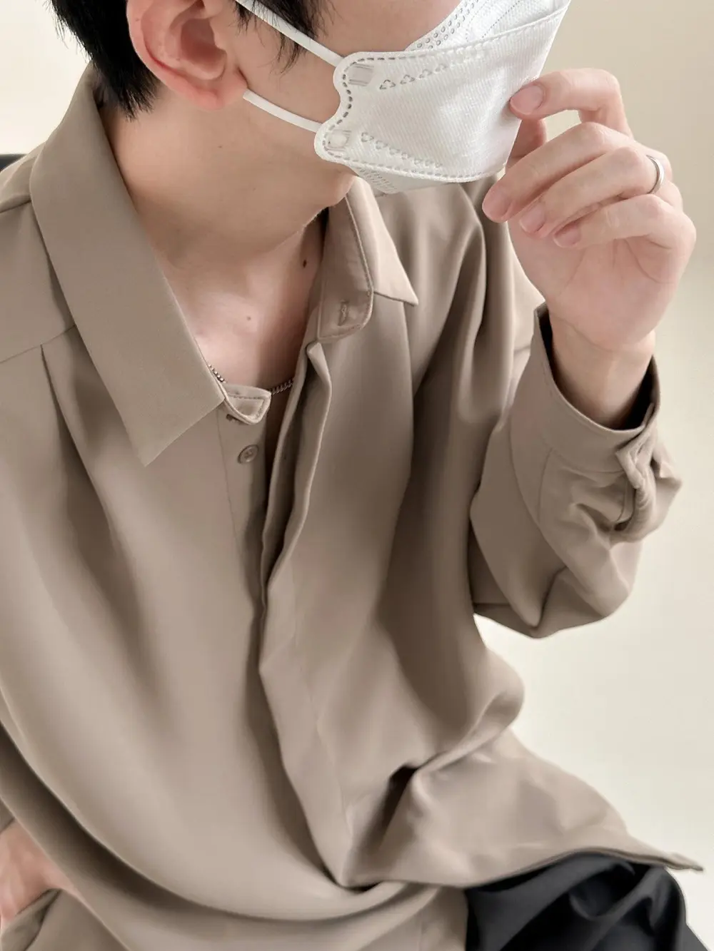 Solid Smart Office Long Sleeve Shirt