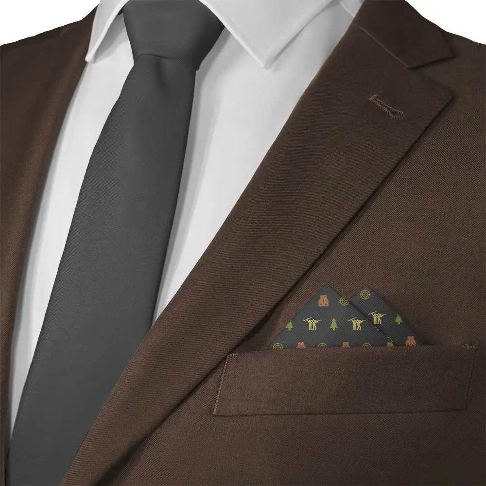 Graceful Distinctive Novelty Hobby Motif Pocket Square