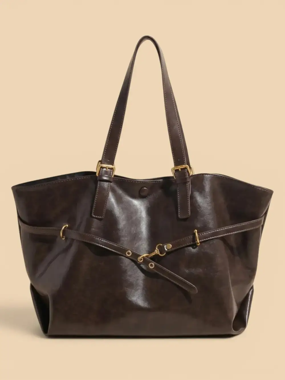 Adjustable Strap Tote Bag