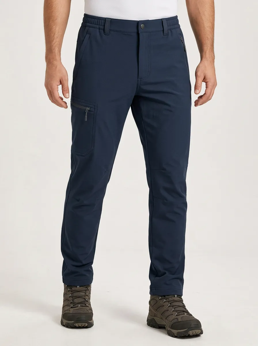Men's Trail Utility Pants with Printed Mountain Print