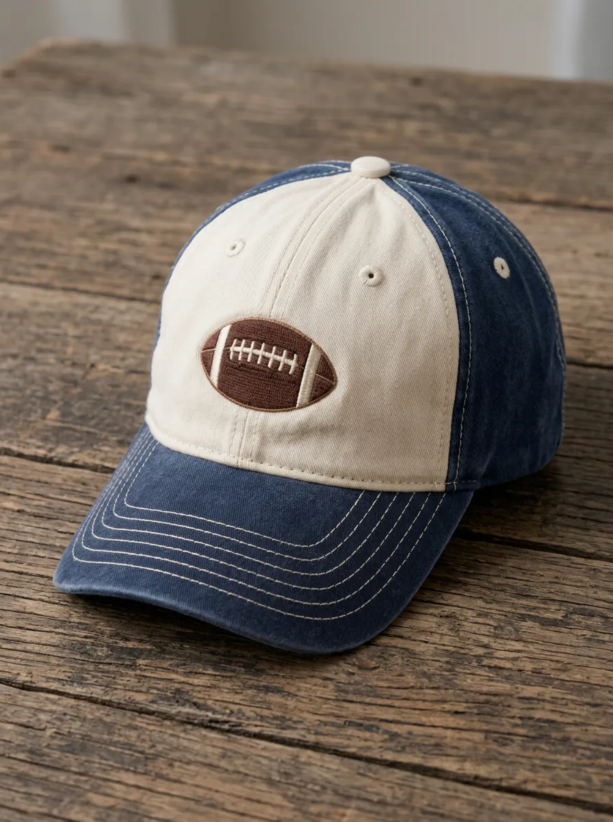 Unisex American Football Fan Embroidered Ball Baseball Cap